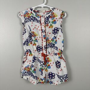 Mini Boden Carnival Romper Girls Size 2-3 Toddler Short Sleeve Summer